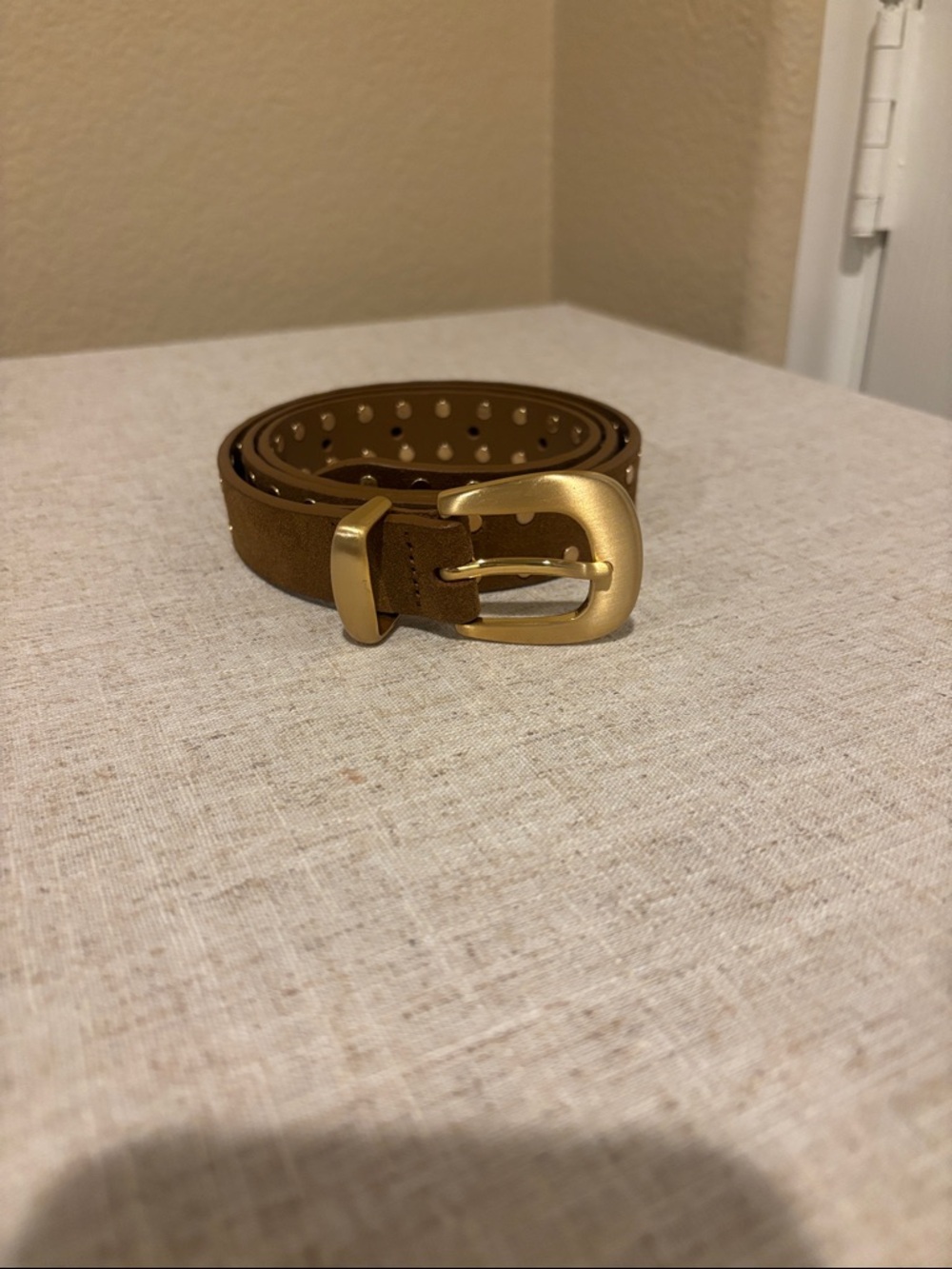 Madewell Studded Suede Belt